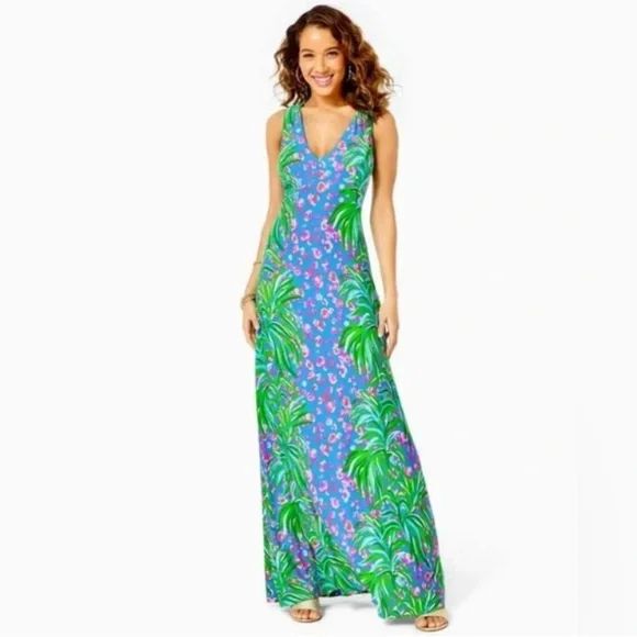 chinese dress ladies Women's UPF 50+ Kaden Chillylilly Maxi Dress in Pink